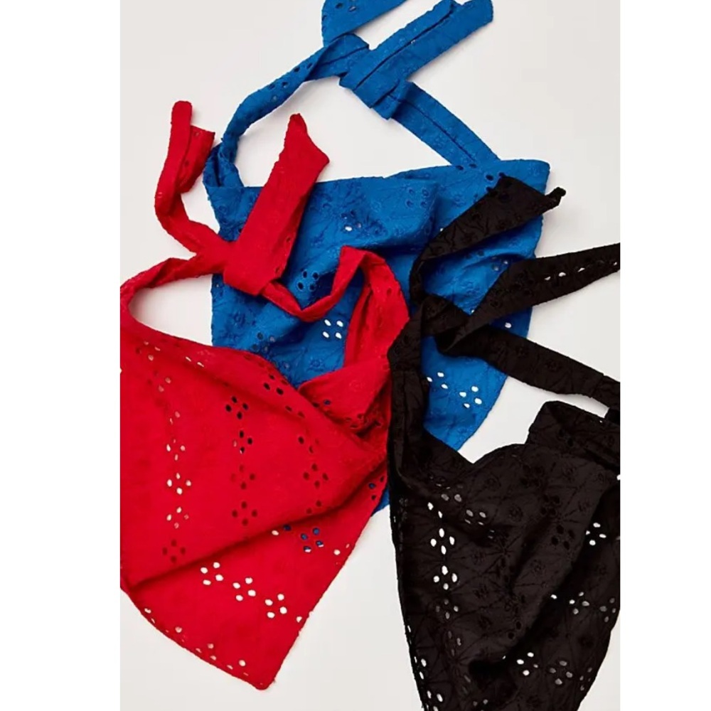 5050. Free People Claro Eyelet Hair Scarf